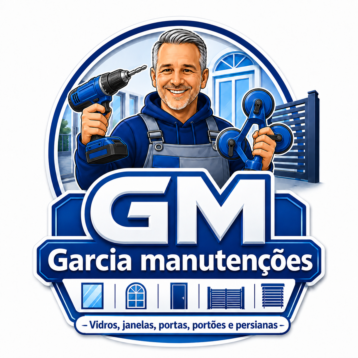 Logo GM Garcia Manutenções